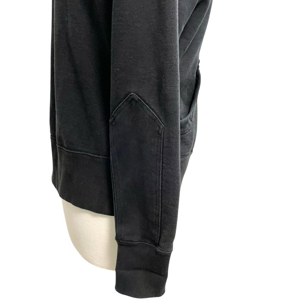American Giant Heavyweight Full Zip Utility Hoodie Sweatshirt Black Women Medium - Picture 5 of 8